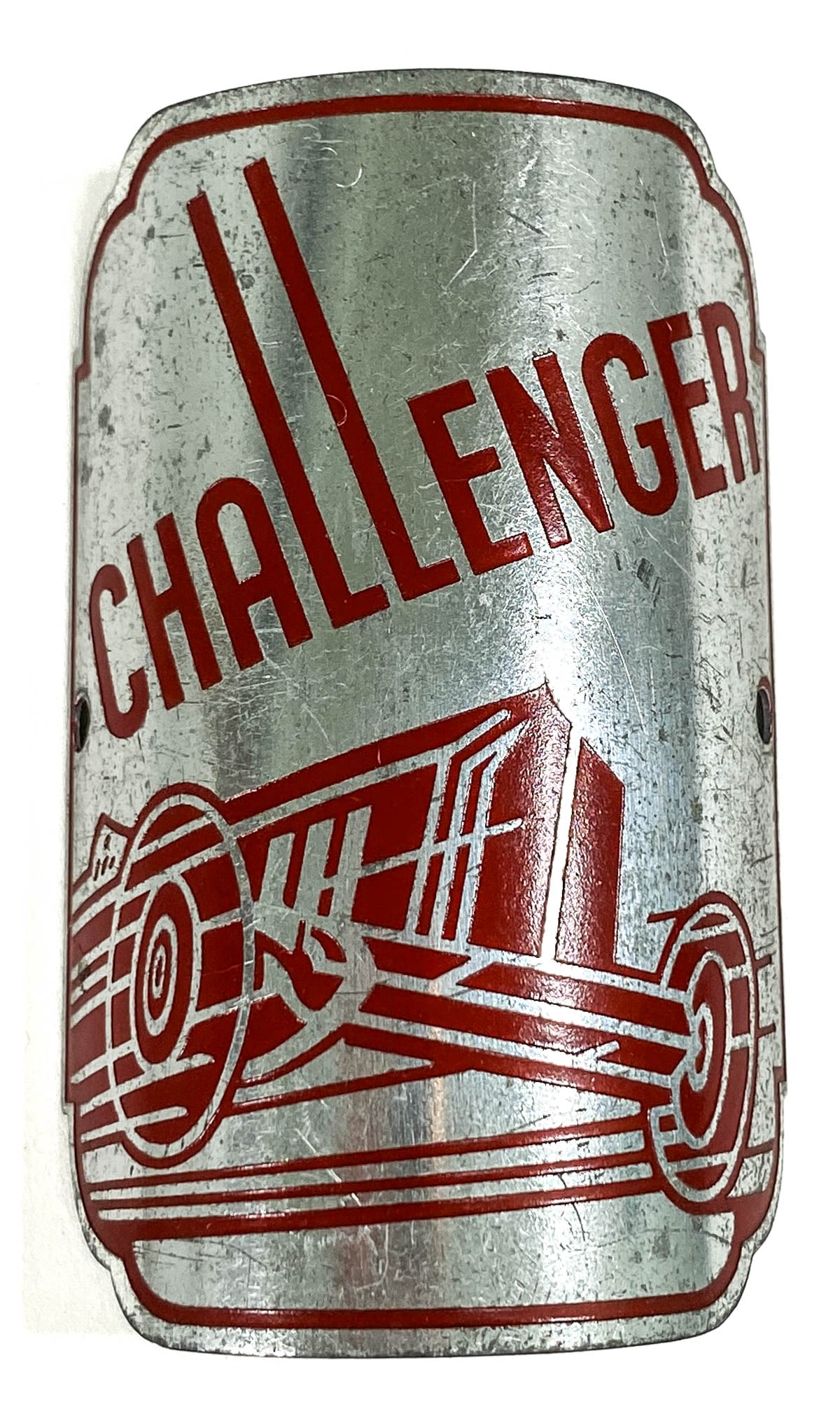 Challenger Vintage Bicycle Head Badge (1 of 2)