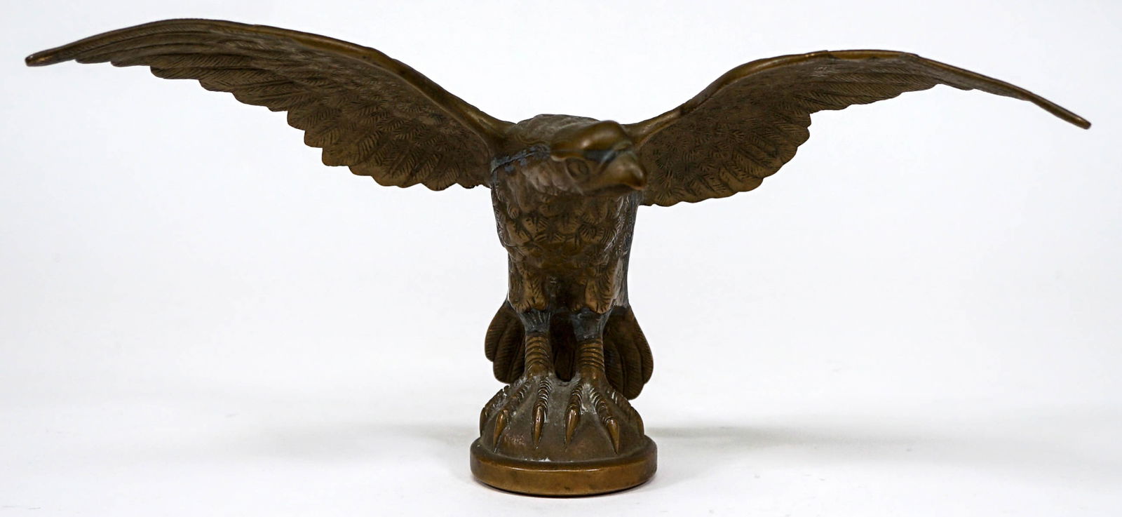 Hood Ornament Antique Bronze Eagle Mascot (1 of 7)