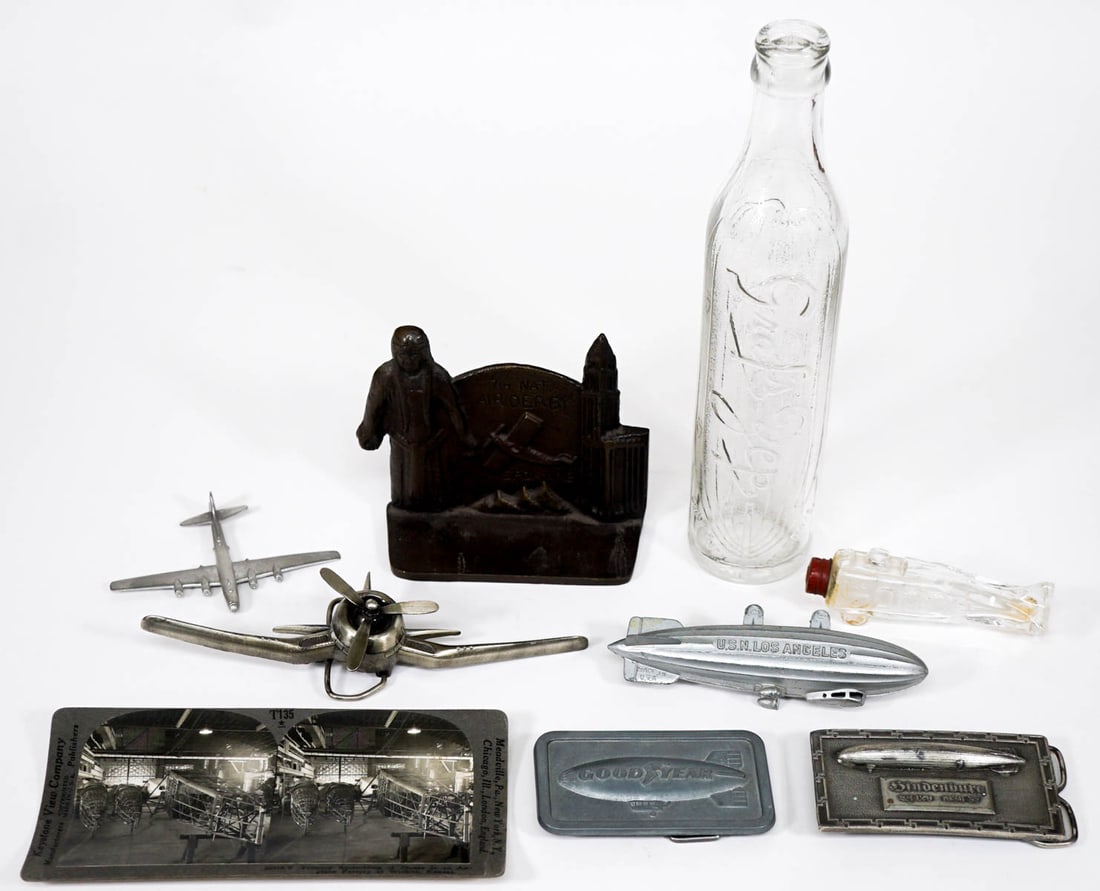 Aviation Related (9) Items [Belt Buckles] (1 of 10)