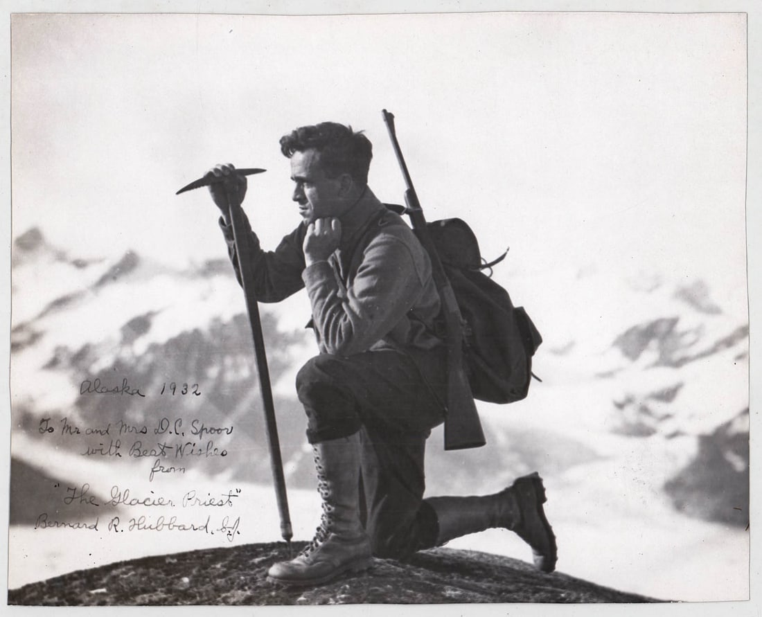 The Glacier Priest Bernard Hubbard Signed Photo (1 of 3)