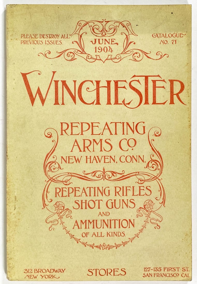 1904 Winchester Original Sales Catalog (1 of 2)