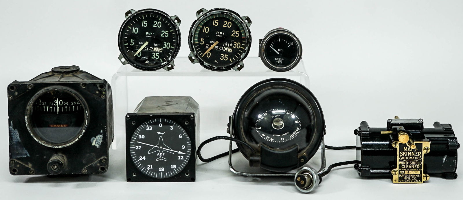 Vintage Airplane Aviation (7) Instruments (1 of 7)