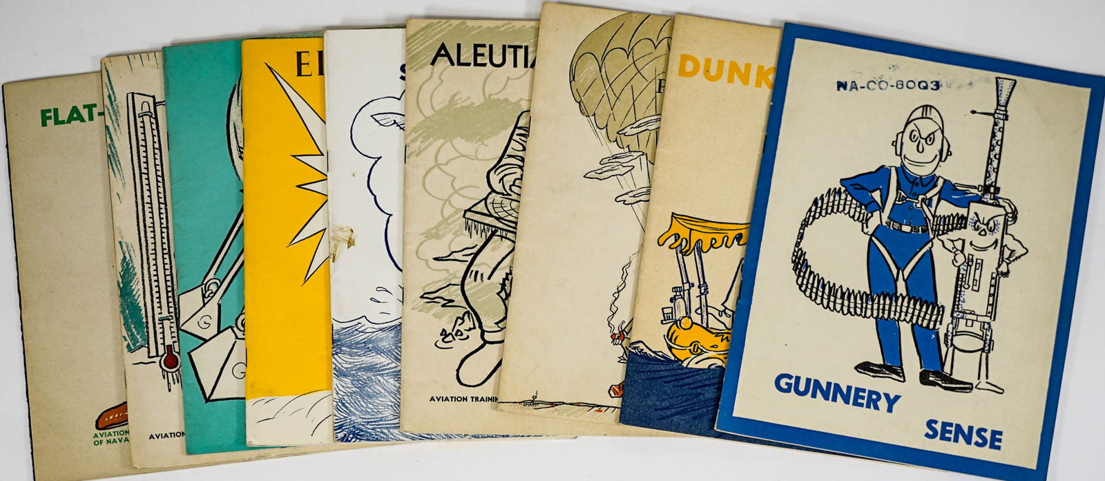 1943-1951 U.S. Navy ...Sense Booklets (9) (1 of 4)