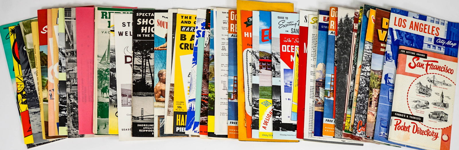California Vintage Maps & Brochures (44 Pcs) (1 of 1)