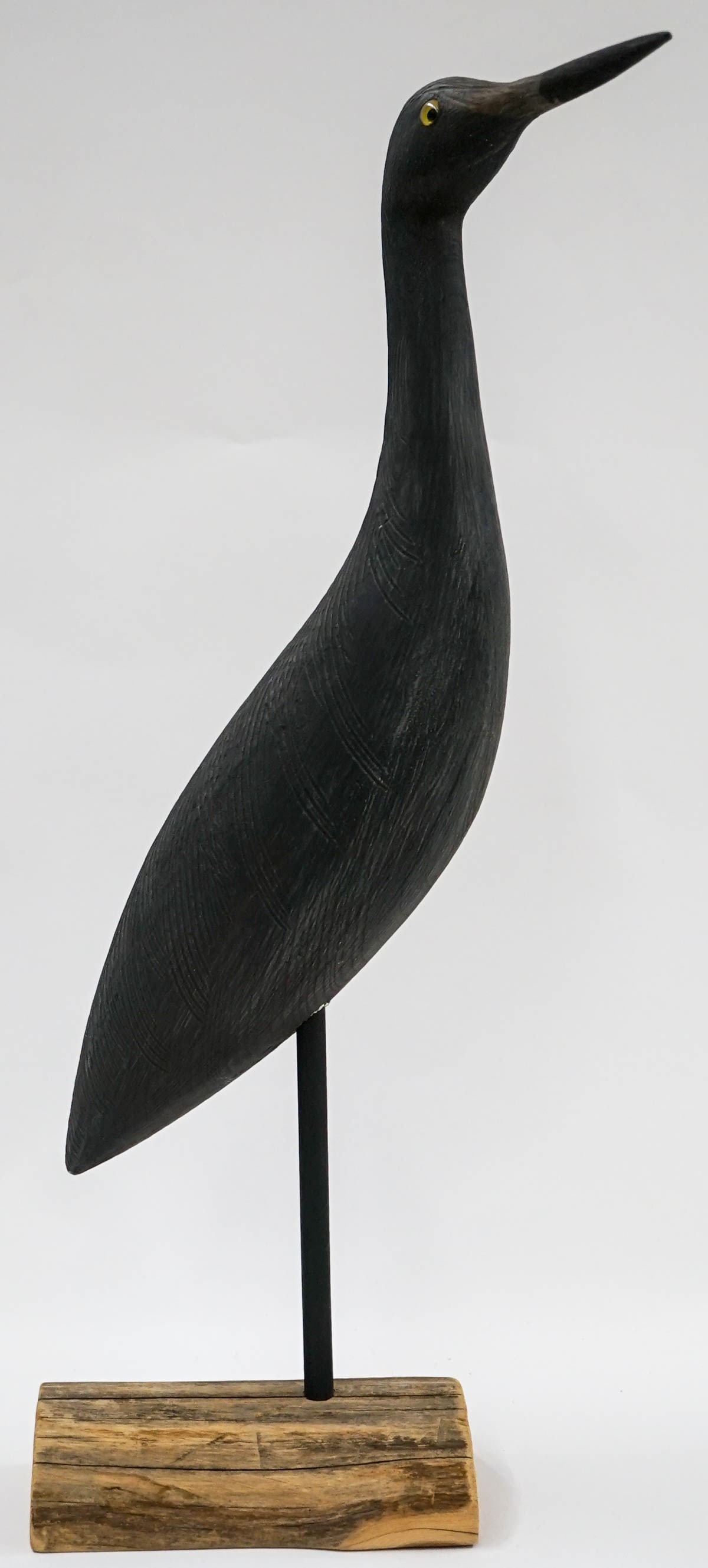 Carved & Painted Shore Bird (1 of 4)