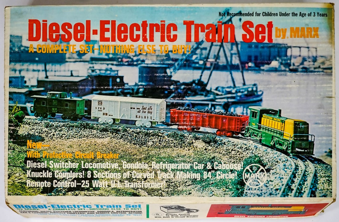 MARX Diesel Electric Train Set 7215 (1 of 3)