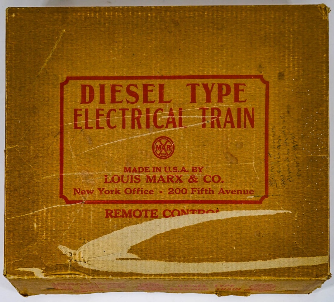 MARX Diesel Type Electric Train Set 9603 (1 of 3)
