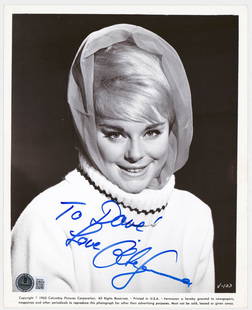 Elke Sommer Signed 8 x 10 Photo BAS COA: Elke Sommer signed 8 x 10 photo. Includes Beckett Authentication Services COA # BM04099. Provenance: Washington State private collection. Photos are unframed, loose and not glued or mounted unless oth