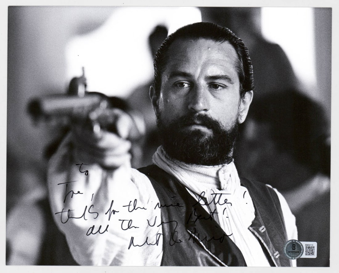 Robert De Niro Signed 8 x 10 Photo BAS COA (1 of 2)