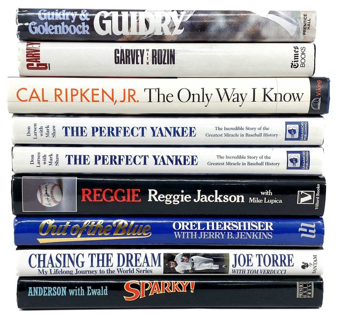 Vintage Baseball Signed and/or 1st Editions (1 of 10)