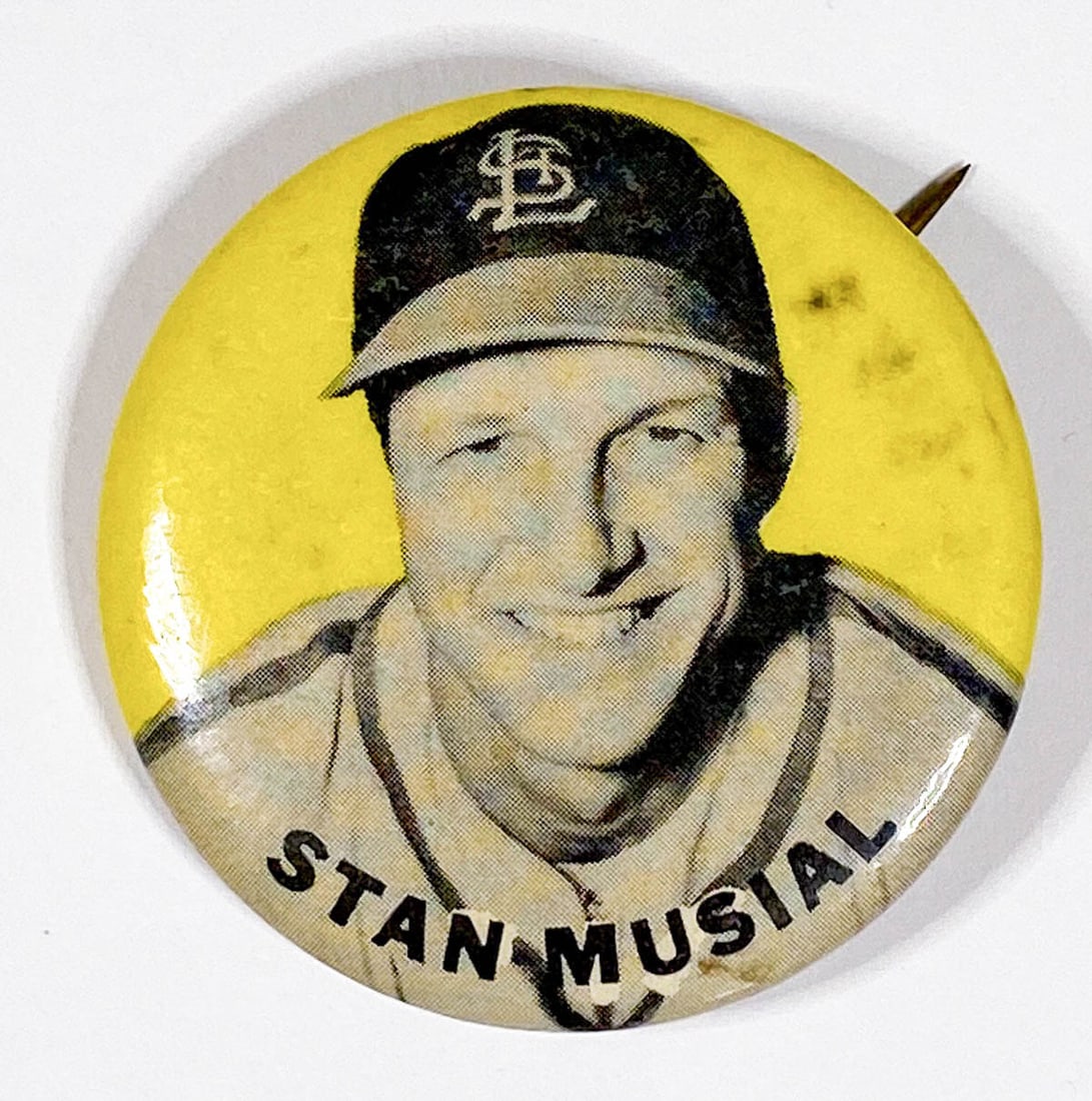 Stan Musial Vintage Pinback Button (1 of 2)