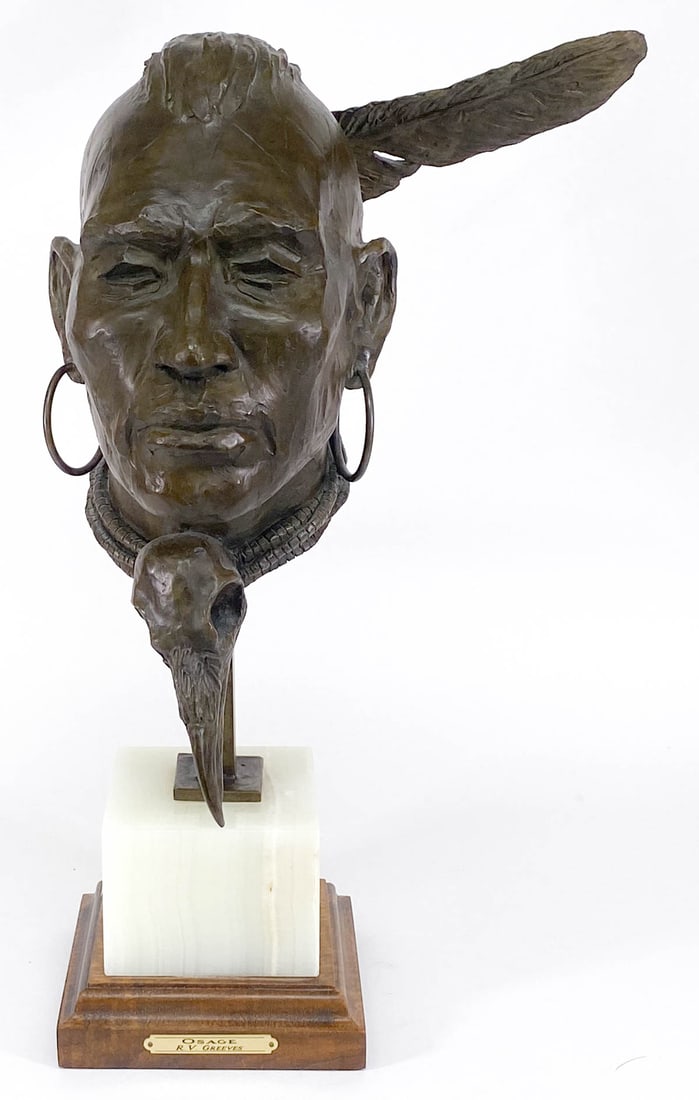 Richard V. Greeves Large Signed & Numbered Bronze (1 of 7)
