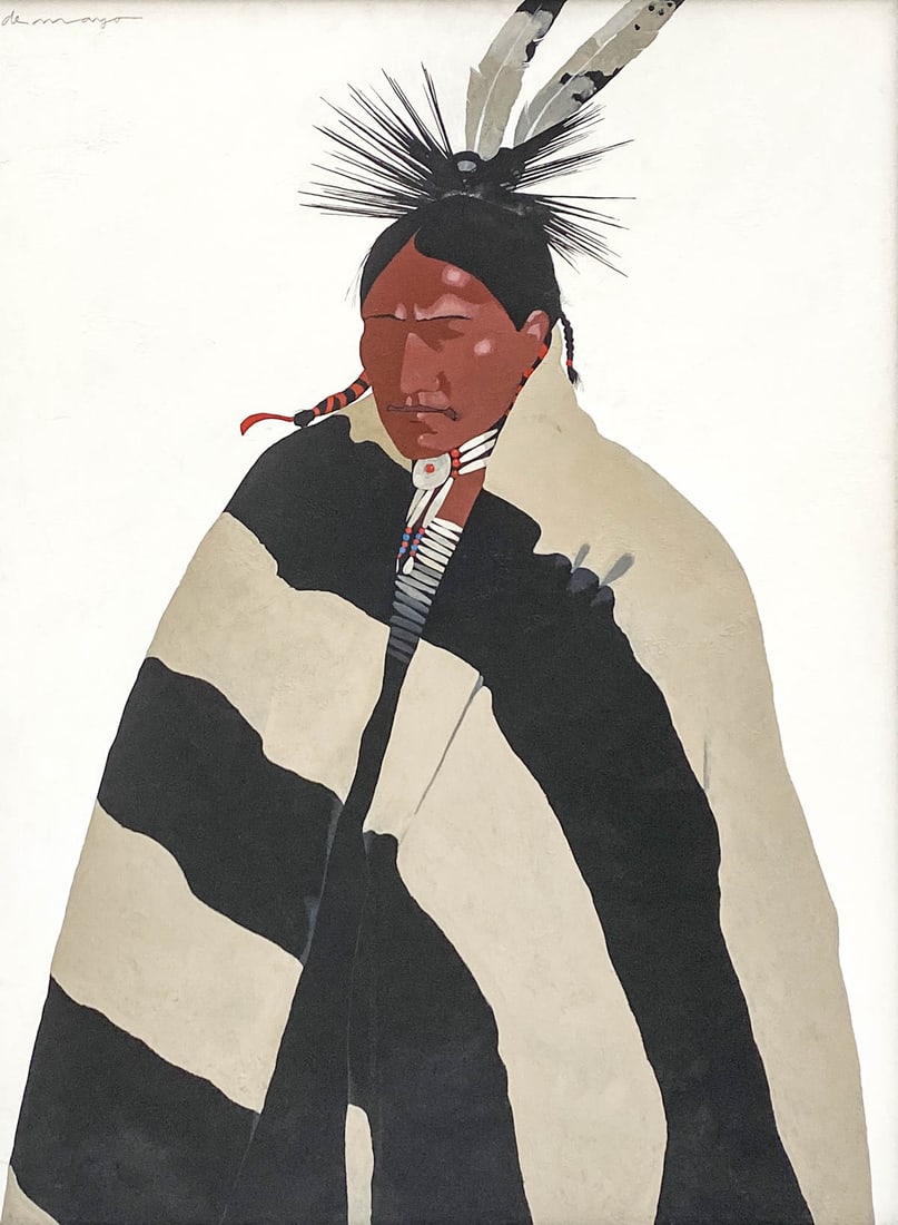 Louis De Mayo Large Original Acrylic Painting (1 of 4)