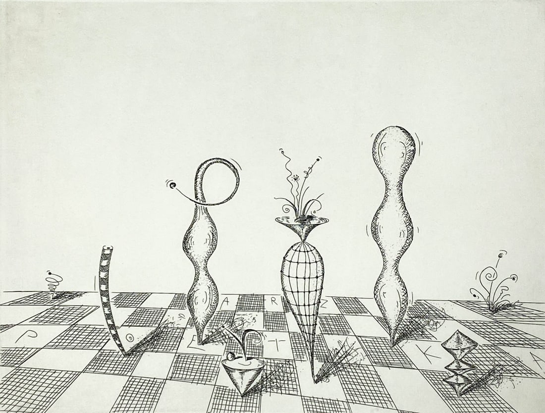 Tom Rippon Signed Etching Edition of 20 (1 of 4)