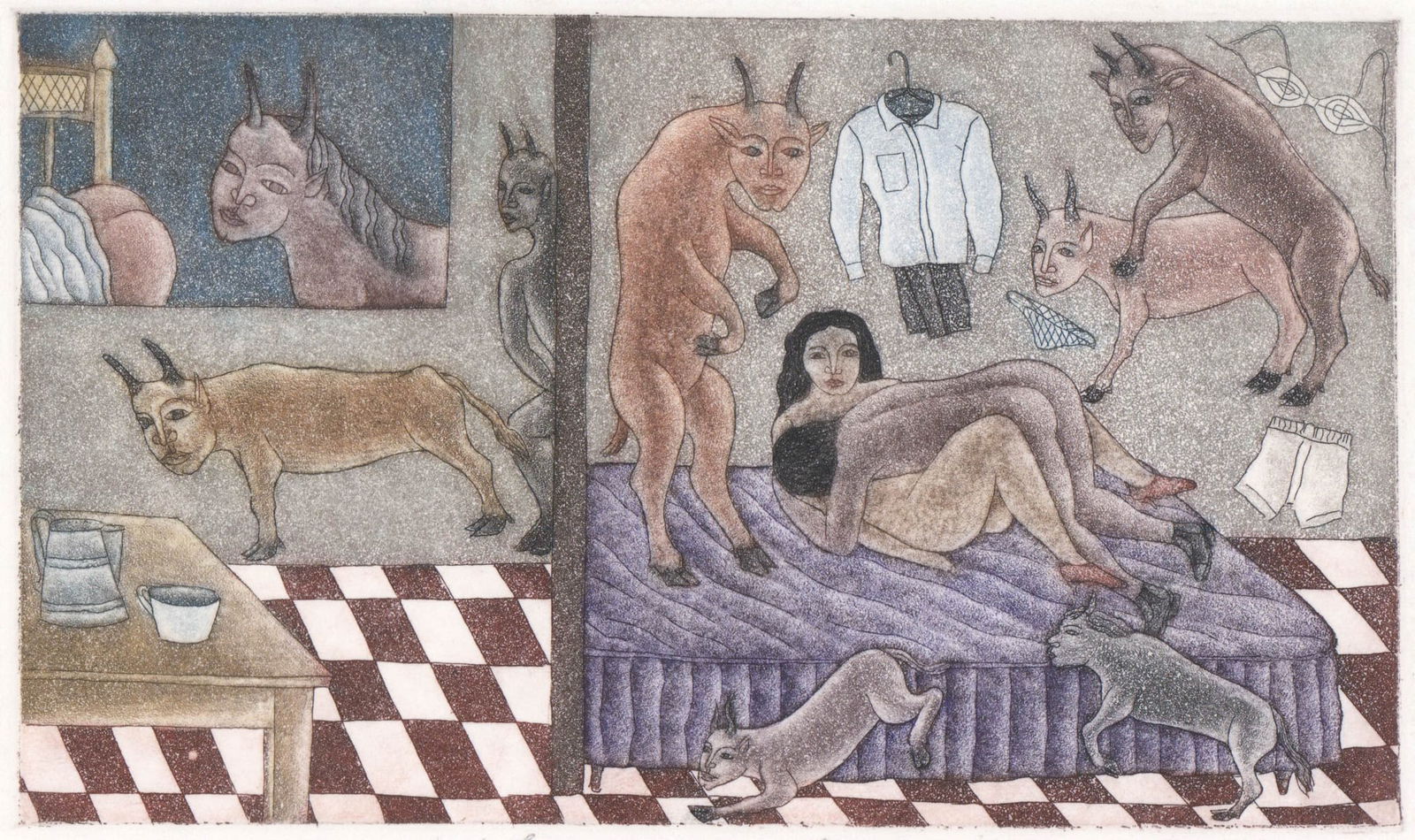 Juan Alcazar Etching / Aquatint AP Signed (1 of 5)