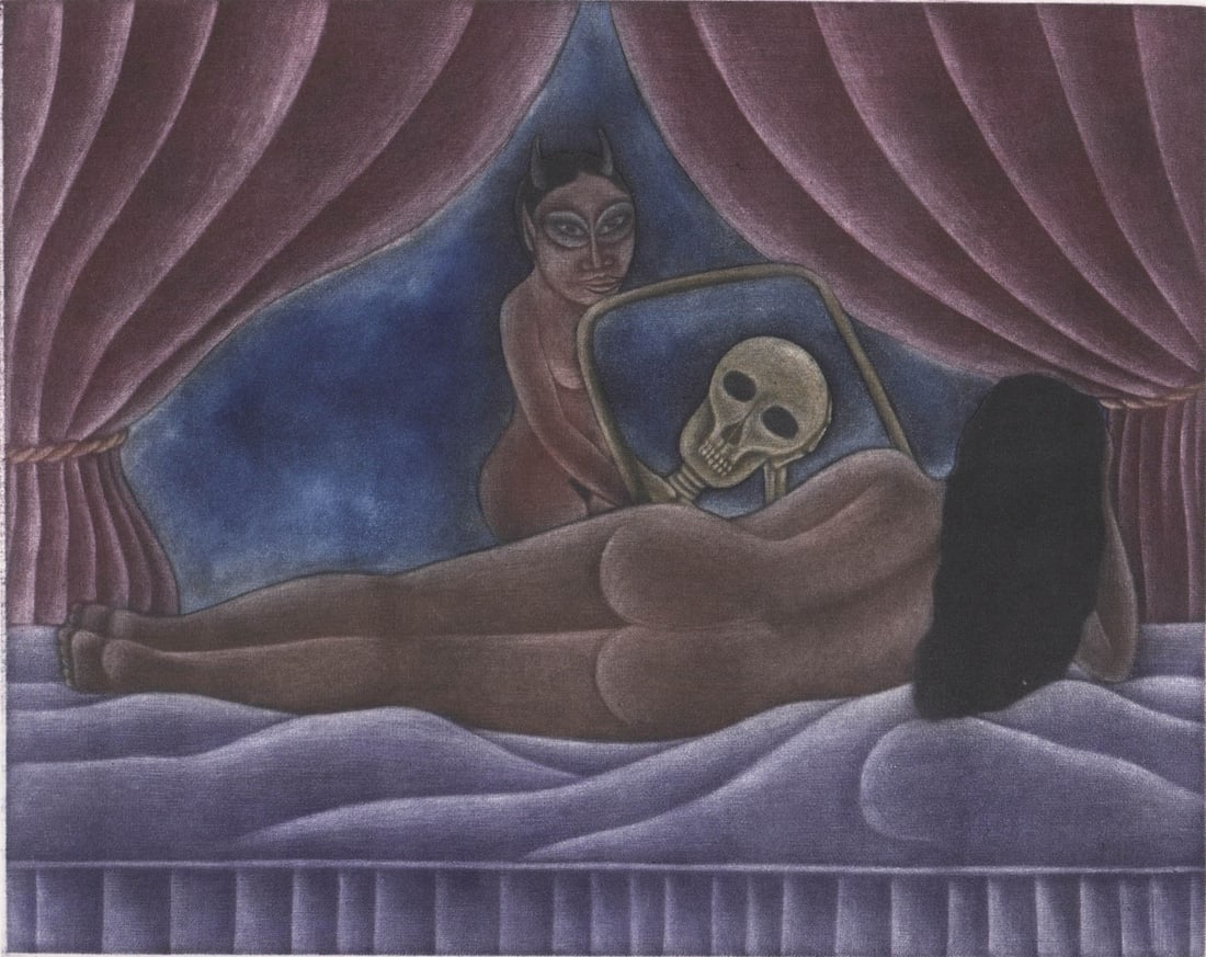 Juan Alcazar Etching / Aquatint S/N [Nude] (1 of 5)