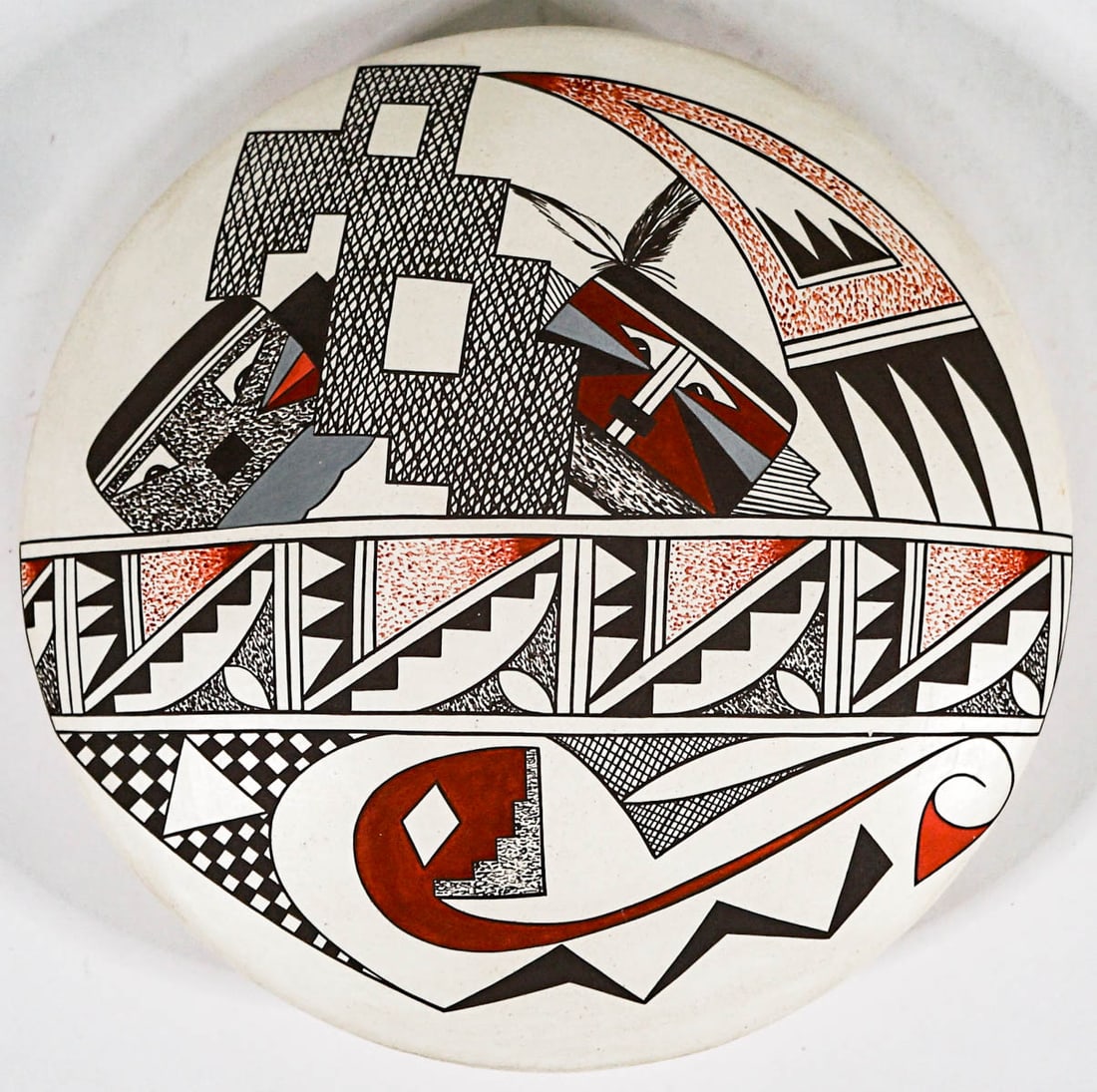 Charmae Shields Natseway Acoma Pueblo Pottery (1 of 4)