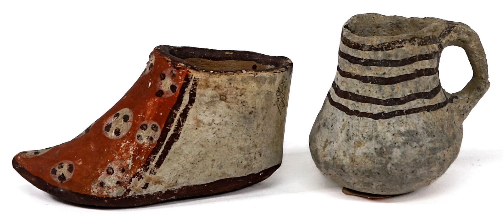 (2 Pcs) Vintage Acoma Pottery (1 of 7)