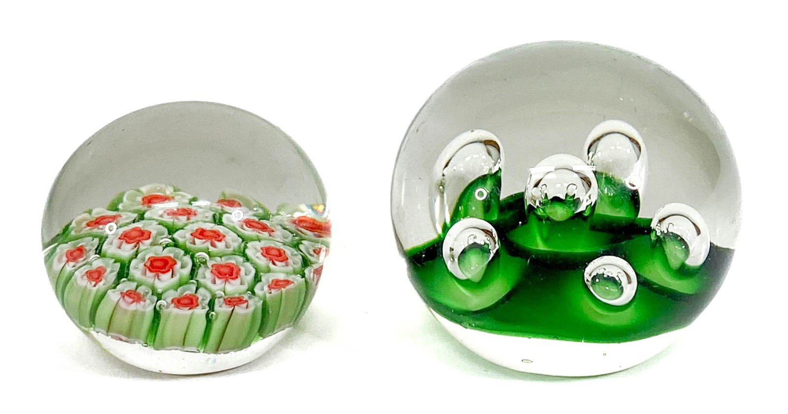 Signed J.G. [John Gentile Attributed] Paperweights (1 of 4)