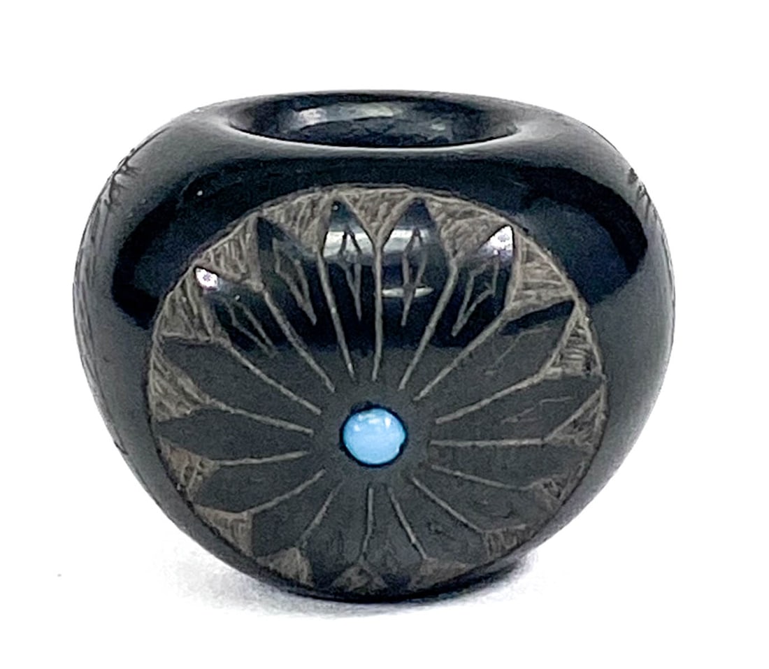 Norman Red Star Miniature Pottery Vase (1 of 7)