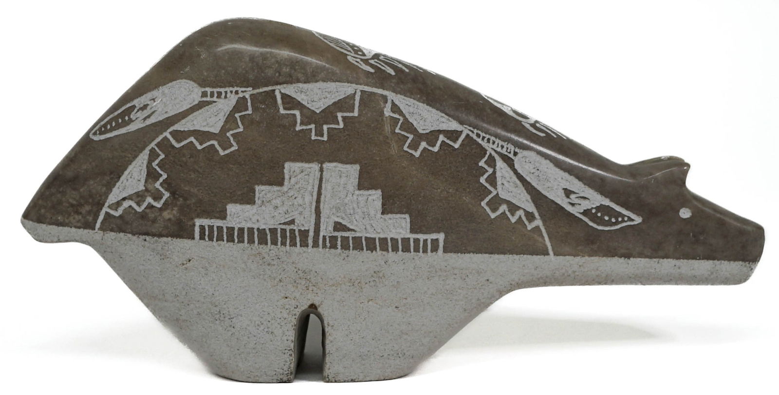 Richard Silver Navajo Large Fetish Carving (1 of 6)