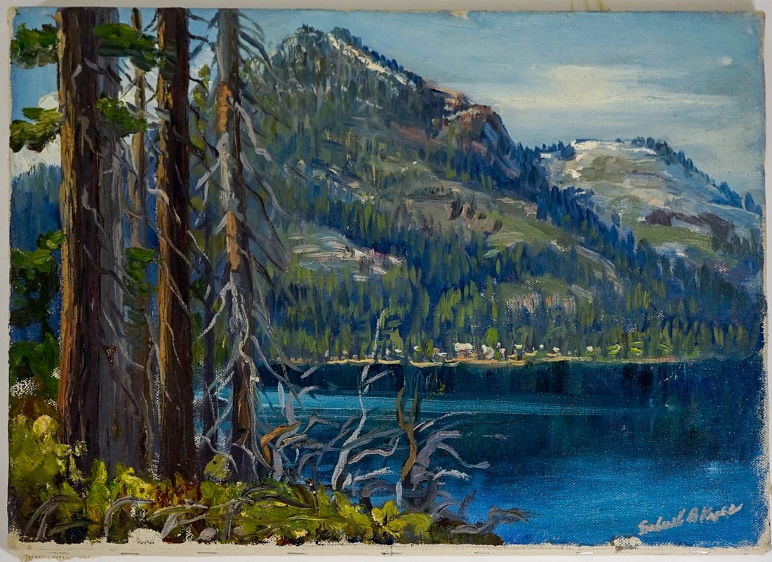 Frederick Kress Oil / Canvas [Fallen Leaf] SIGNED (1 of 3)