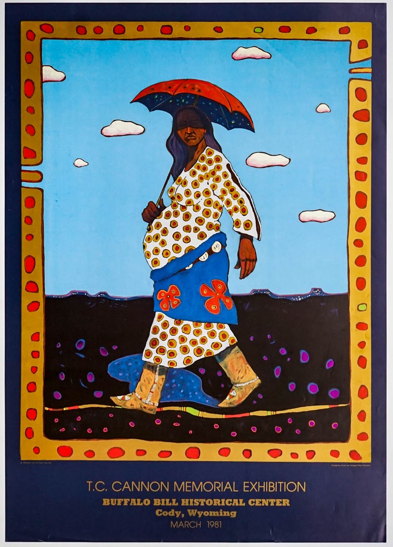 T.C. Cannon Exhibition Poster (1981) (1 of 1)