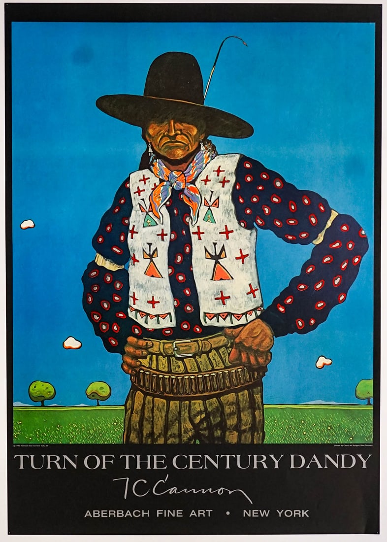 T.C. Cannon Exhibition Poster (1978) (1 of 1)