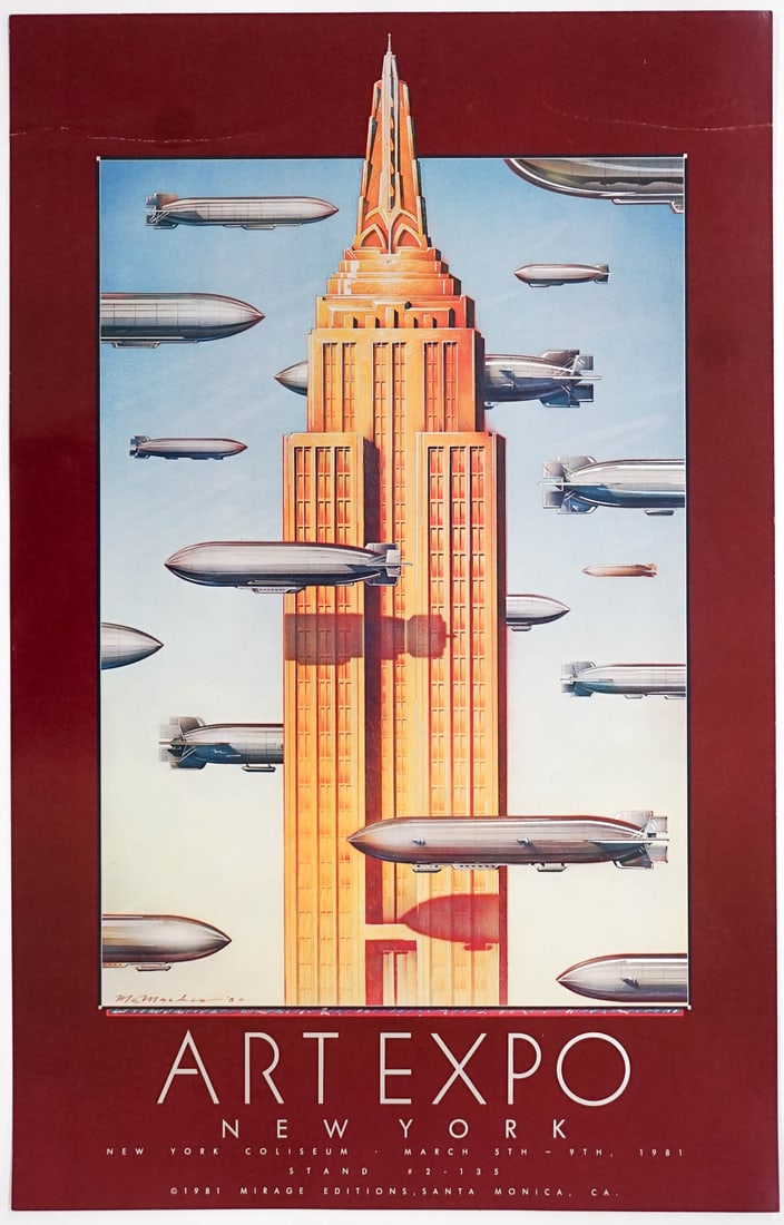 Dave Mc Macken for New York Expo Poster (1981) (1 of 1)