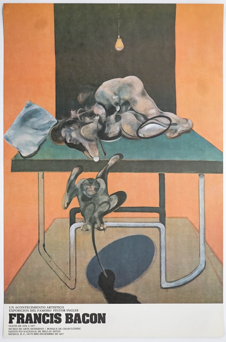 Francis Bacon Exhibition Poster (1977) (1 of 1)