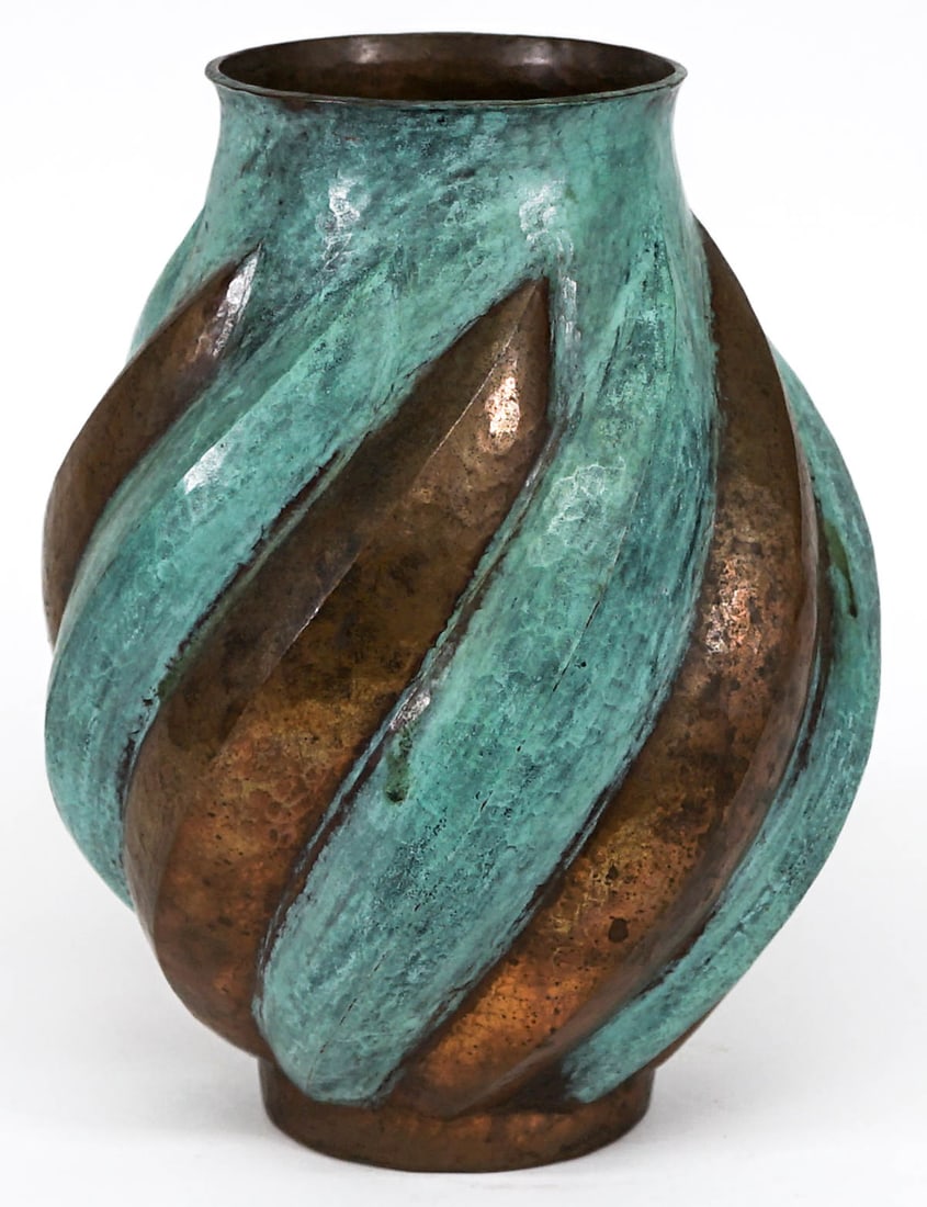 Mexican Handmade Copper Vase [Casa Paz Sanabria] (1 of 6)