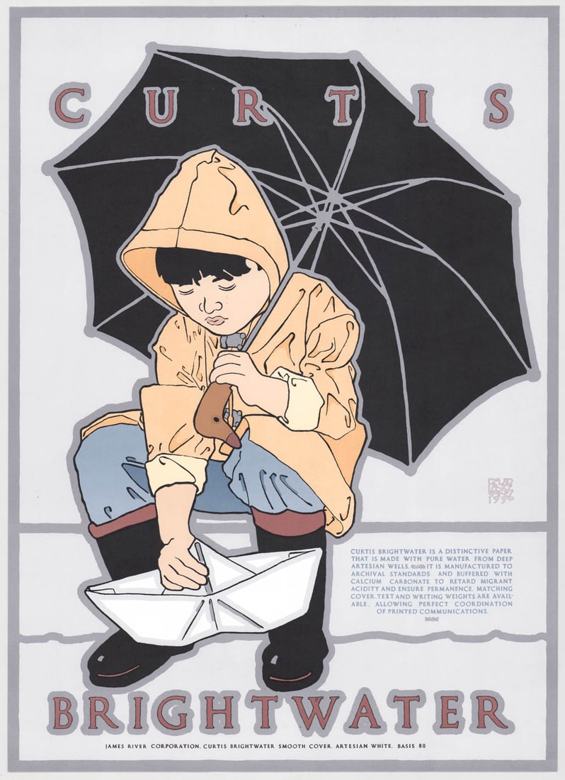 David Lance Goines for Curtis Brightwater Poster (1 of 1)