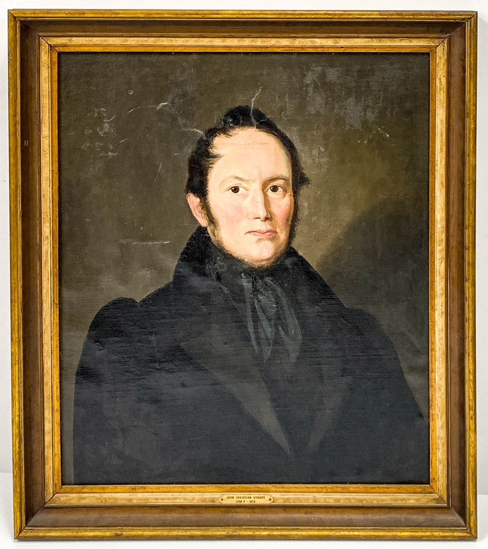 'John Christian Siegert ' Oil On Canvas Framed (1 of 4)