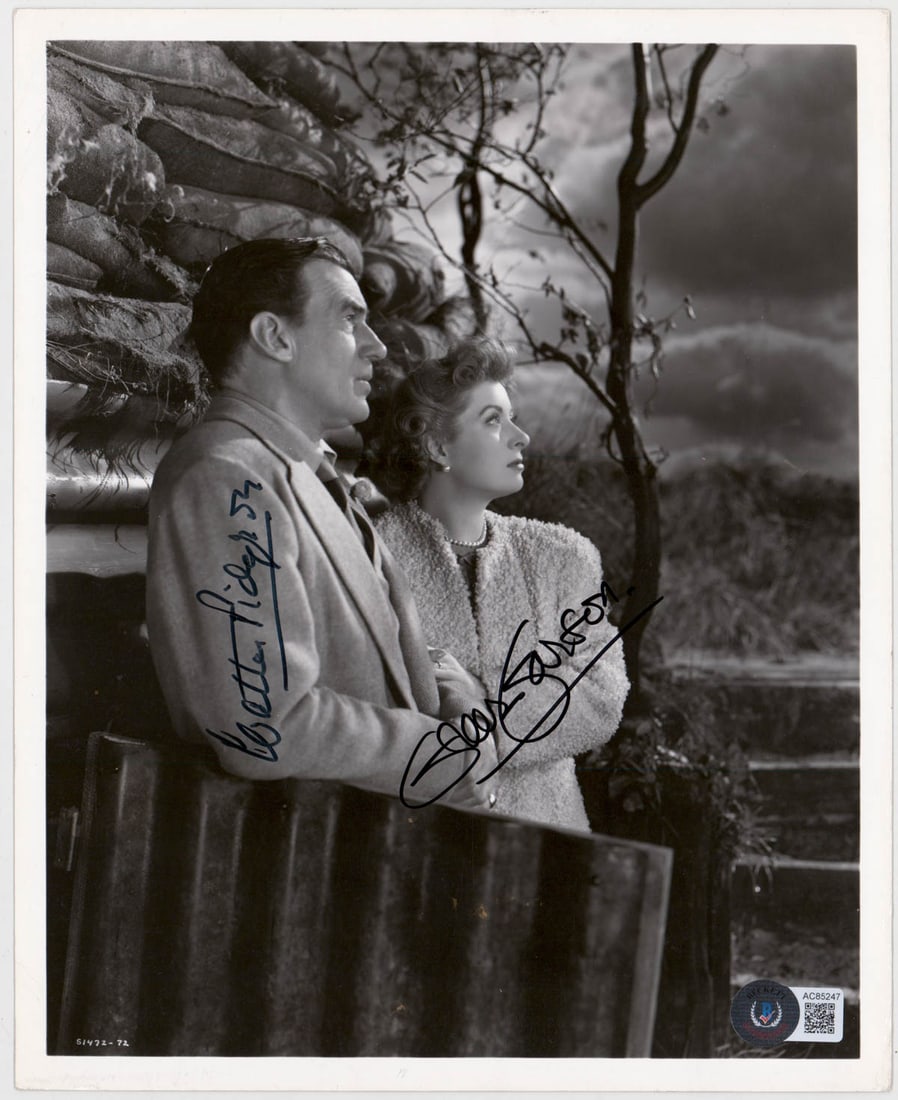 Walter Pidgeon / Greer Garson 8x10 SIGNED BAS LOA (1 of 3)