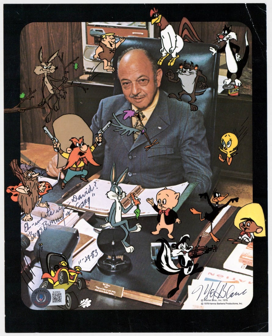 Mel Blanc Signed Photo 8 x 10 Inches (1 of 1)