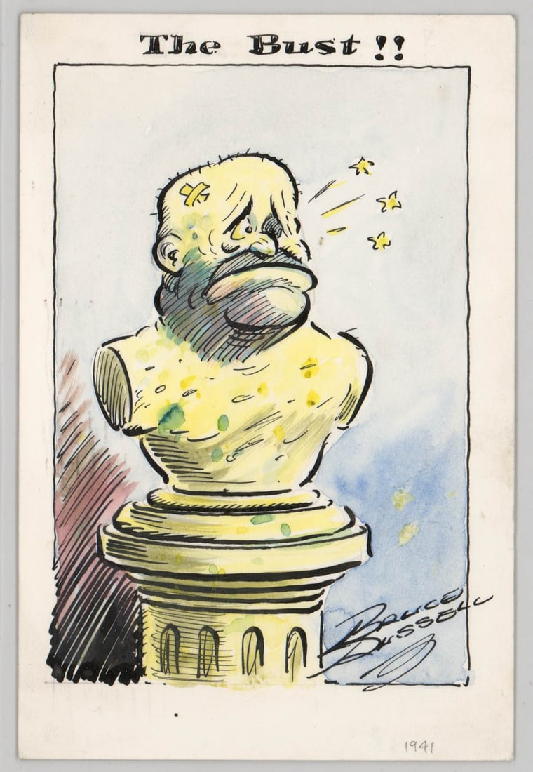 Bruce Alexander Russell Original Drawing (1 of 2)