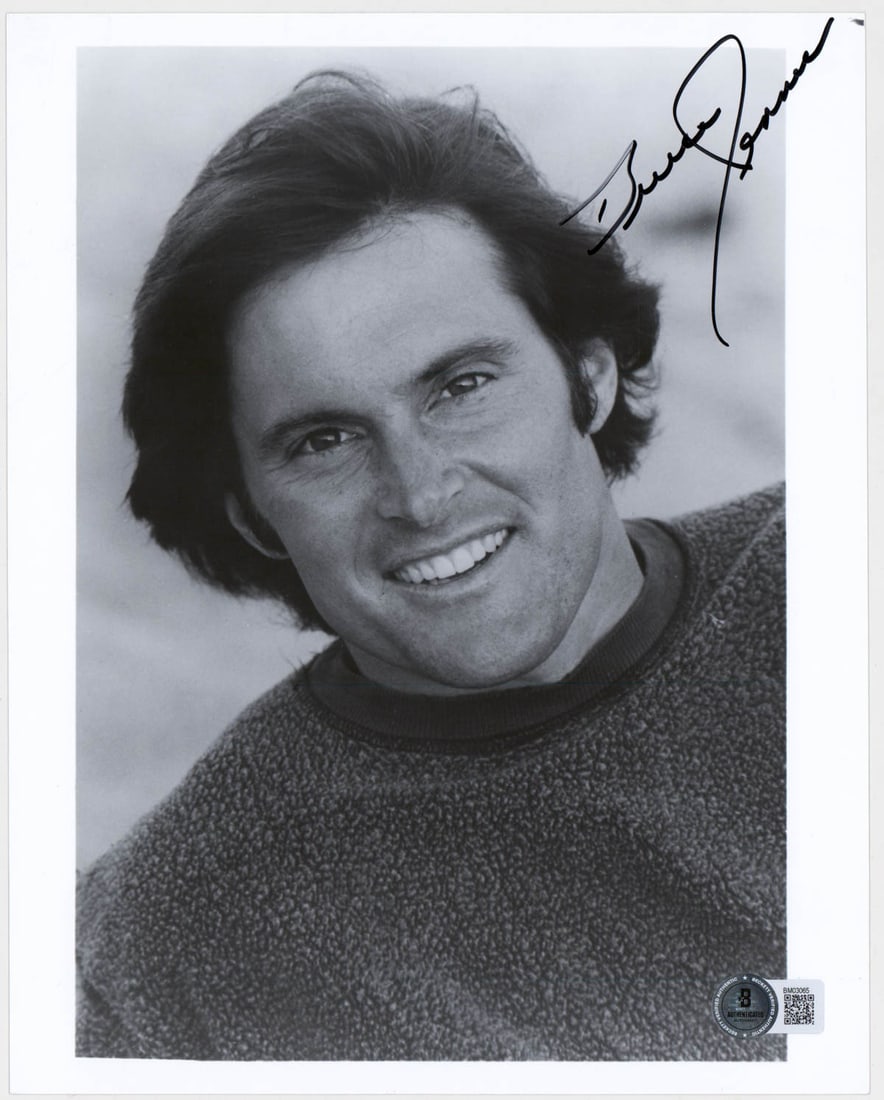 Bruce Jenner 8x10 Photo SIGNED BAS COA (1 of 1)