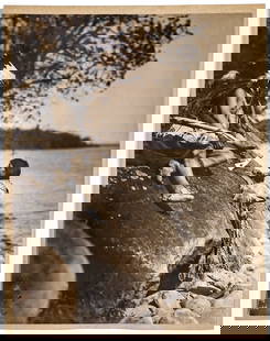 Roland Reed Signed Photo, Dated 1908: Roland Reed Signed Photo, Dated 1908 [Ojibwe]. Silver gelatin image. Measures 9.8125 x 7.8125 inches image size. Unframed, mounted, possibly trimmed slightly from original size. Excellent condition.