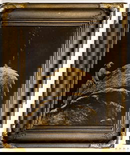 Edward S. Curtis Orotone-Goldtone All Original: Edward S. Curtis Orotone-Goldtone All Original [Signal Fire to the Mountain Gods]. Measures 14 x 11 inches image size and 19 x 16 inches framed. Original frame, original backing and two original