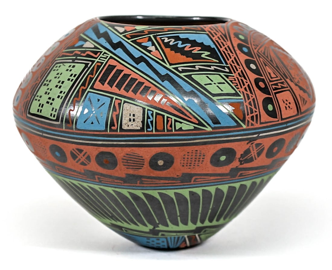 Isidro Ortiz 3.5IN Colorful Seed Pot (1 of 6)