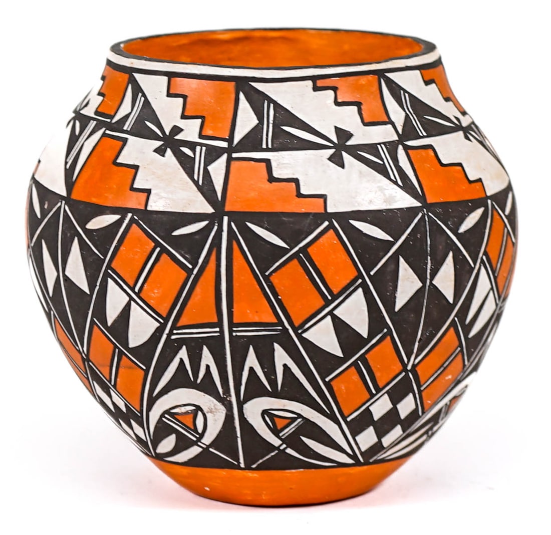 I. Patricio Native American Acoma 5IN Pot (1 of 7)