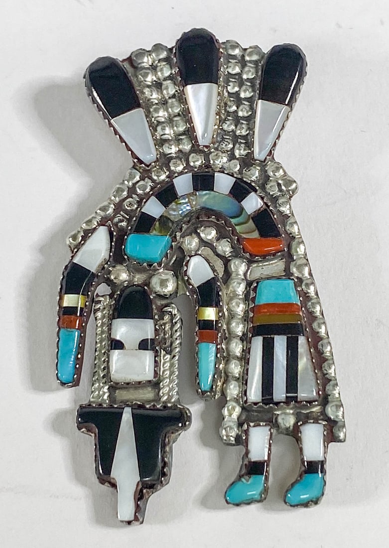Angela Celicion Zuni Brooch or Pendant (1 of 2)