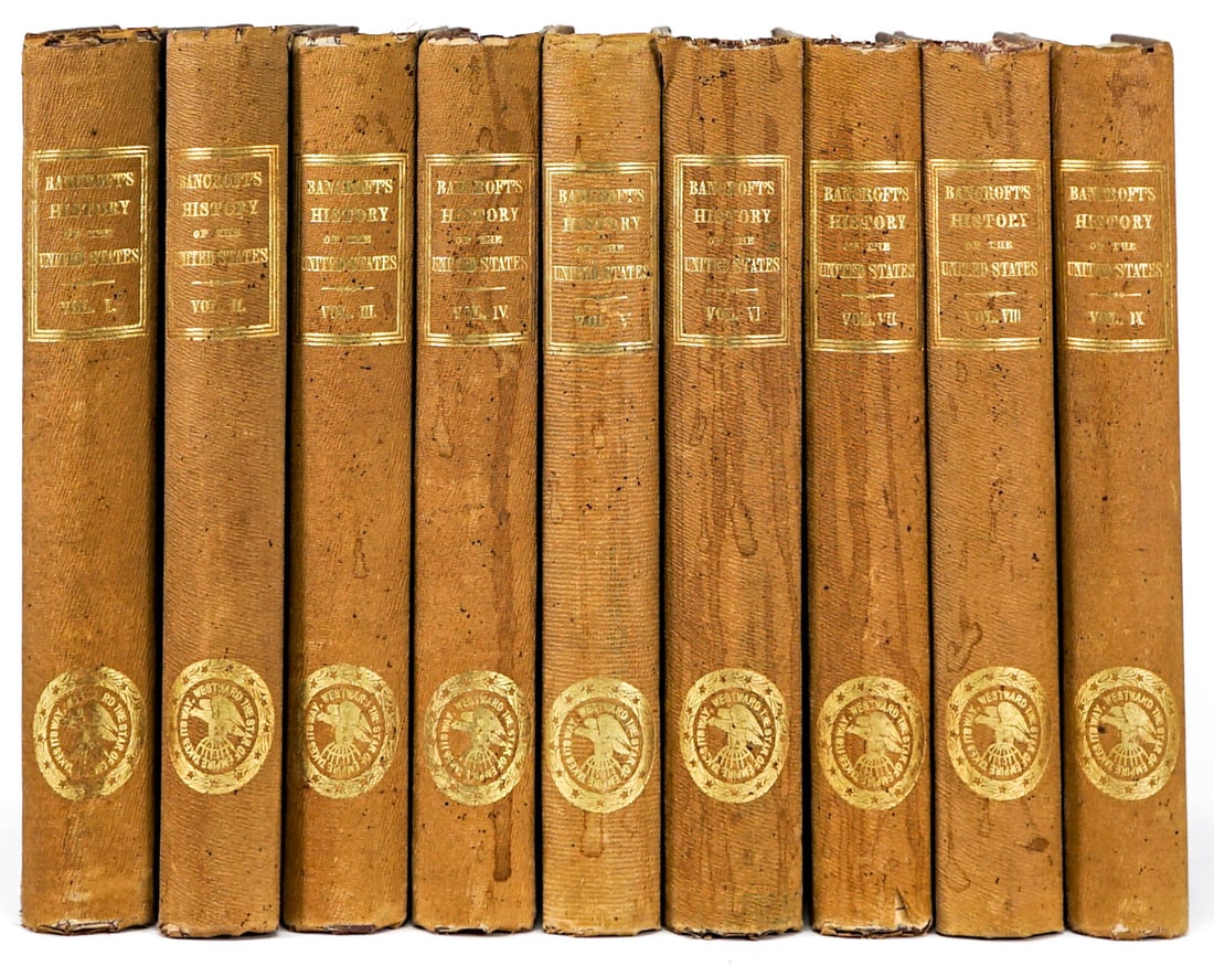 History of the U.S. (9V) George Bancroft 1866-68 (1 of 5)