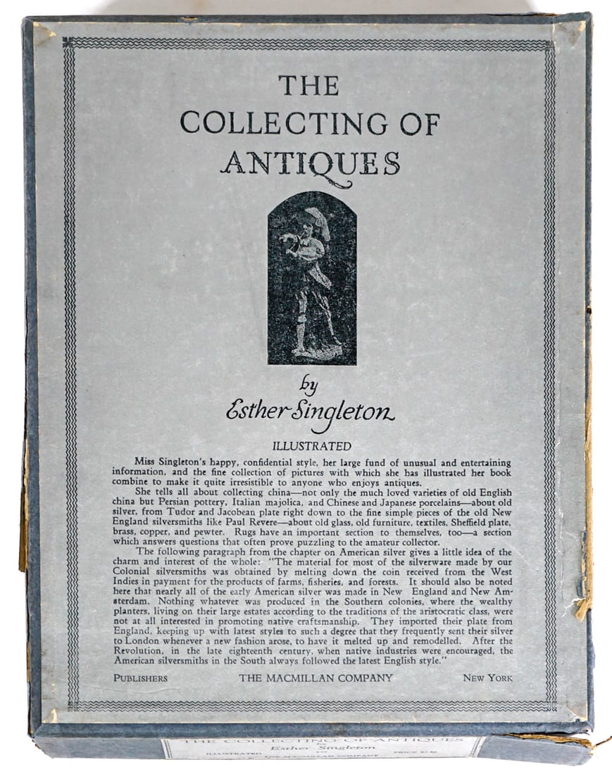 Collecting of Antiques by Esther Singleton 1926 (1 of 9)