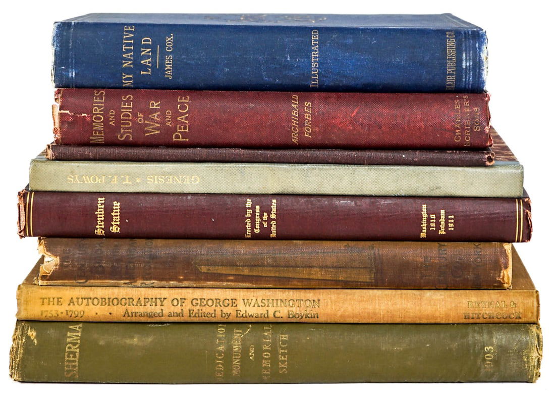 History and Americana (8) Books (1 of 3)