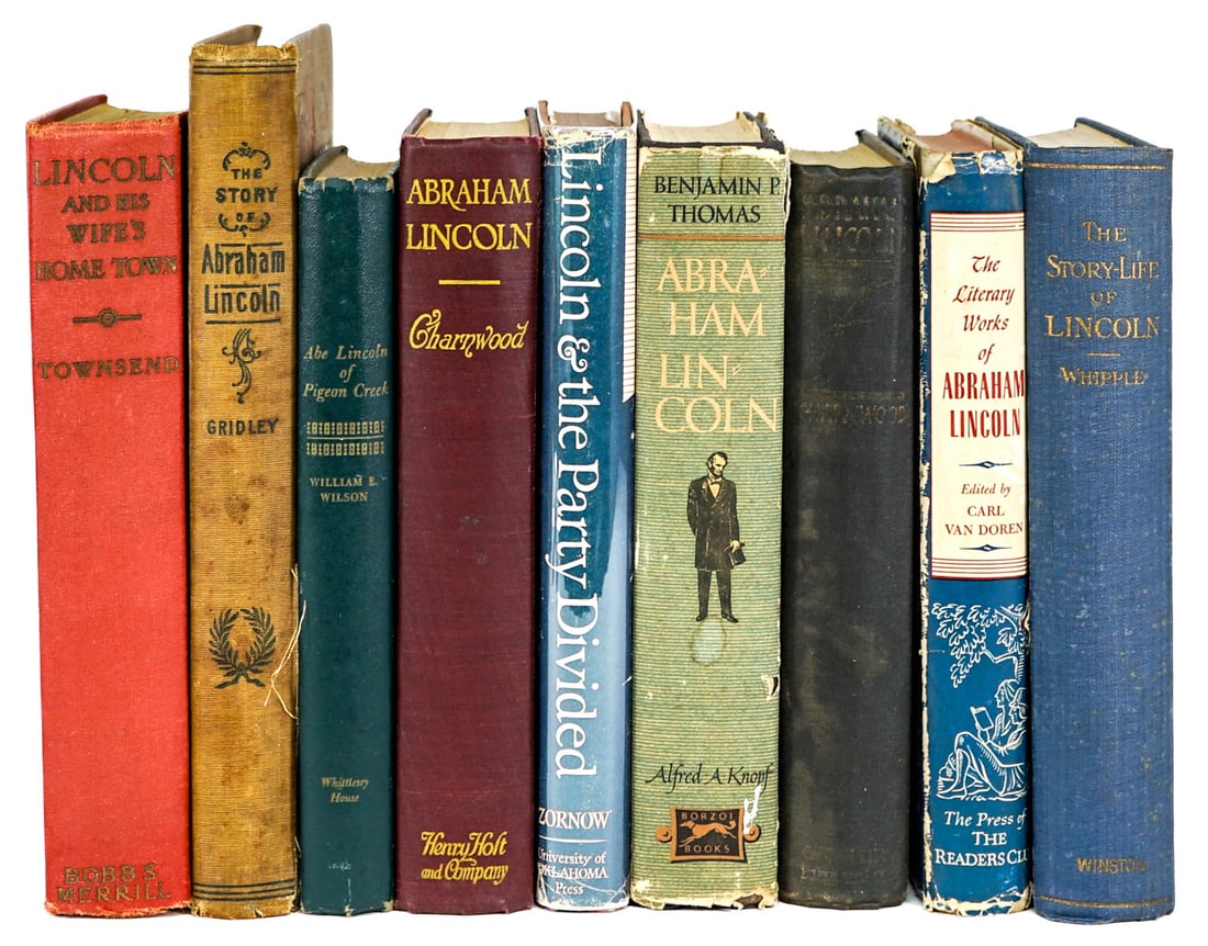 Abraham Lincoln (9) Books (1 of 3)