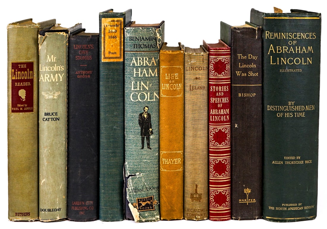 Abraham Lincoln (10) Vintage Books (1 of 3)