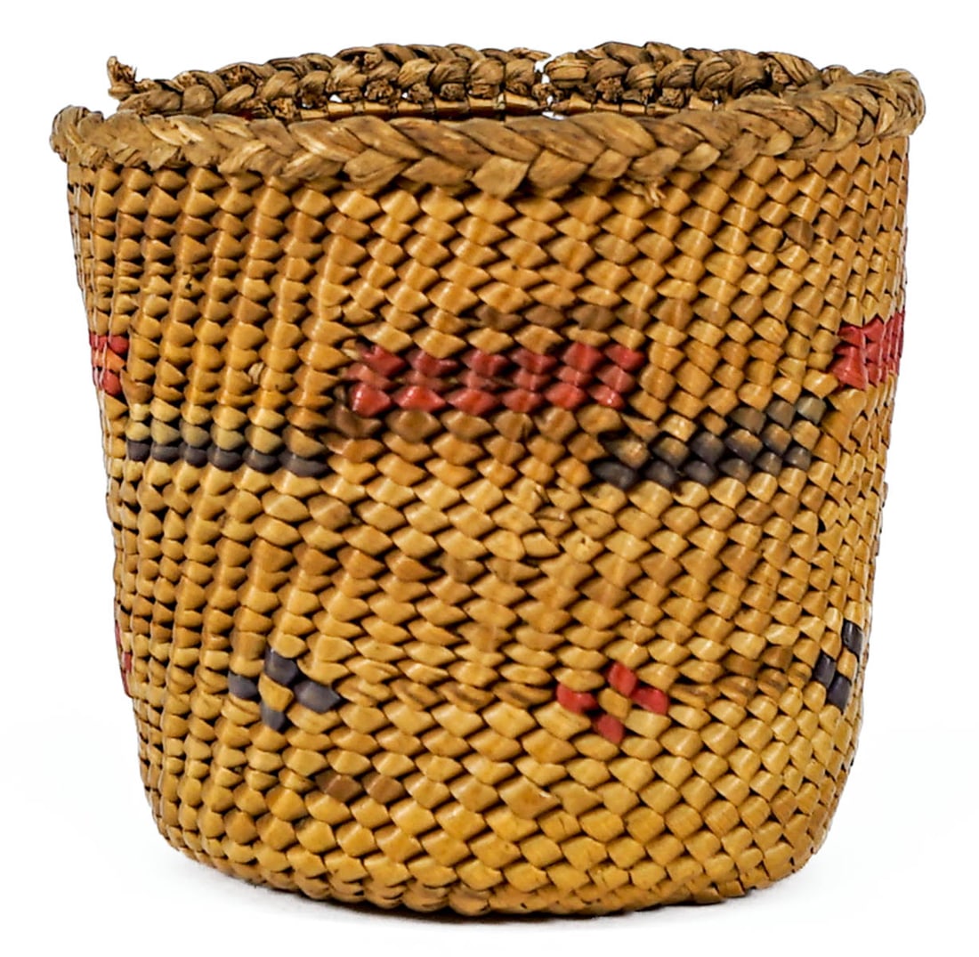 Native American Vintage Small Basket (1 of 7)