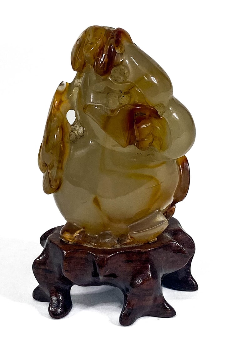Old Chinese Carved Jade Figure (1 of 7)