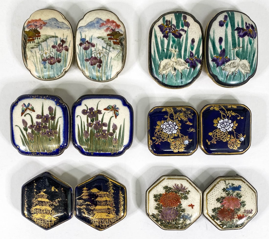 Satsuma Group of Buckle Sets (6) (1 of 2)